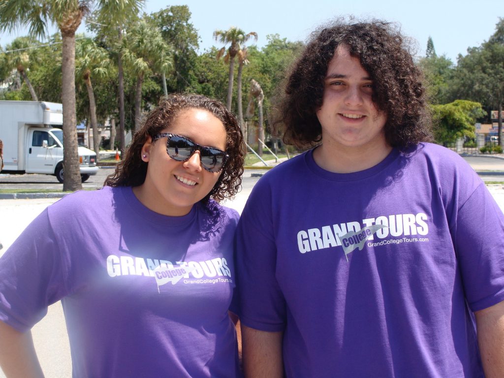 Students on Grand College Tours